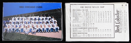 1982 Chicago Cubs Red Lobster Team Sets (Lot of 2)