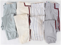 1990s Game Worn Baseball Uniform Pants - Lot of 4 w/ John Smoltz, Kent Mercker & More (MEARS LOA)
