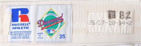 1990's Game Worn Baseball Uniform Pants - Lot of 4 w/ John Smoltz, Kent Mercker & More (MEARS LOA)