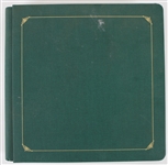 1960s Autograph Album w/ 40 Signed Baseball Photos Including Ted Williams, Willie Mays, Ernie Banks & More