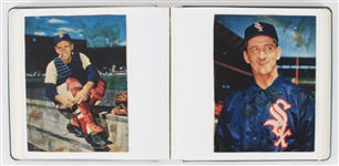 1960's Autograph Album w/ 40 Signed Baseball Photos Including Ted Williams, Willie Mays, Ernie Banks & More