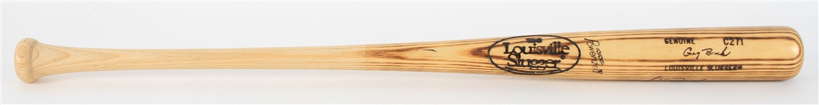 1987-89 Greg Brock Milwaukee Brewers Signed Louisville Slugger Professional Model Bat (MEARS LOA/*JSA*)