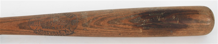 1920s Rogers Hornsby St. Louis Cardinals H&B Louisville Slugger 40RH Store Model Bat
