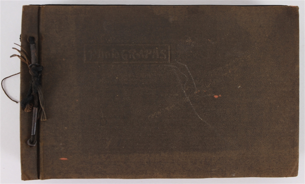1910s-20s Scrapbook w/ 200+ WWI-Era Military Photos