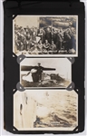 1910's-20's Scrapbook w/ 200+ WWI-Era Military Photos