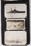 1910's-20's Scrapbook w/ 200+ WWI-Era Military Photos