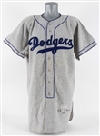 1957 Gil Hodges Brooklyn Dodgers Road Salesman Sample Jersey (MEARS LOA)