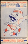 1953 (May 20) Cincinnati Reds Philadelphia Phillies Crosley Field Scored Scorecard w/ Ted Kluszewski & More Home Runs