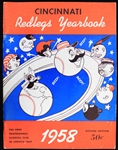 1959 Cincinnati Reds Team Yearbook