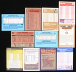 1980's-90's Signed Baseball Trading Cards - Lot of 11 w/ Eric Davis, Keith Hernandez, Dale Murphy, Bobby Cox & More (JSA)