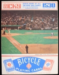 1967 Cincinnati Reds Pittsburgh Pirates Signed Crosley Field Unscored Scorecard w/ 12 Signatures Including Willie Stargell, Tony Perez, Vada Pinson & More (JSA)