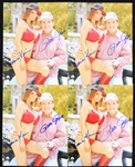 2020's Pete Rose Kiana Kim Cincinnati Reds Signed 8 x 10 Photos - Lot of 10 (JSA)