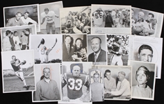 1970s-1980s Football Press Photos Including Jeff Mack, Bob DeMoss, Dick Machalski and more (Lot of 45+)
