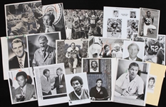 1970s-1980s Football Press Photos Including Jeff Mack, Bob DeMoss, Dick Machalski and more (Lot of 45+)