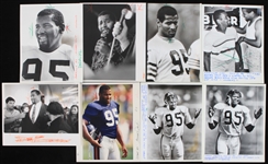 1980s Richard Dent Chicago Bears Press Photos (Lot of 14)