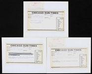 1980s George Allen Chicago Blitz 8x10 Press Photos (Lot of 10)