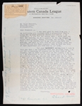 1919 Charley Moll Brooklyn Dodgers Scout Signed Letter 