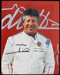 1990s Mario Andretti Race Car Driver Signed 8" x 10" Photo (JSA) 