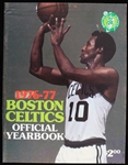 1976-77 Boston Celtics Team Yearbook