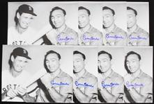 2000s Carmen Basilio World Champion Boxer Signed 8" x 10" Photos - Lot of 12 (JSA)