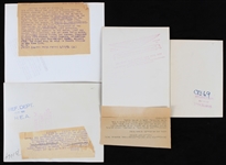1910s-1950s Rocky Marciano, Jack Kid Berg, Ezzard Charles, and more Press Photos w/ Ticket Stubs (Lot of 12)