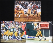 1990's-2000's Green Bay Packers Signed 8 x 10 Photos - Lot of 33 w/ Bob Jeter, Dave Robinson, Elijah Pitts, Fuzzy Thurston & More (JSA)