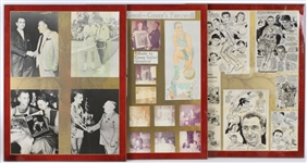 1950s-70s Bob Cousy Boston Celtics 18" x 23" Photo & Illustration Displays - Lot of 7