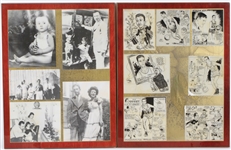 1950's-70's Bob Cousy Boston Celtics 18 x 23 Photo & Illustration Displays - Lot of 7