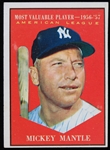 1961 Mickey Mantle New York Yankees Topps #475 Baseball Trading Card 