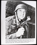 1963 Warren Spahn Milwaukee Braves 8x10 "Combat" Press Photo 