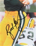 1995 Brett Favre Green Bay Packers Signed 16 x 20 Framed MVP Poster (JSA)