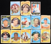 1959 Topps Trading Cards Including Carl Furillo, Moe Drabowsky, Ray Moore and more (Lot of 28)