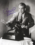 1956 Paul Hornung Notre Dame, Green Bay Packers Signed LE 11x14 B&W Photo *JSA*