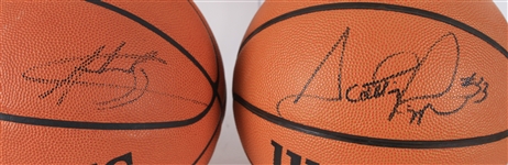 1960's-2000's Sports Memorabilia Collection - Lot of 5 w/ Scottie Pippen Signed Basketball, 2009 All Star Game Multi Signed Basketball & More (JSA)