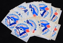 1980s Toronto Blue Jays 3" Circular Logo Decals - Lot of 24