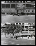 1940s Chicago Cubs Wrigley Field 3.5" x 5.5" Original Postcard Photos - Lot of 2