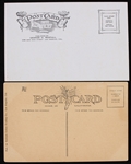 1900's James J. Jeffries World Heavyweight Champion 3.5 x 5.5 Postcards - Lot of 2