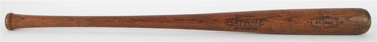 1930-31 Ken Williams Portland Beavers PCL Hanna Batrite Professional Model Bat (MEARS LOA)