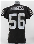 2008 Derrick Burgess Oakland Raiders Game Worn Uniform w/ Jersey, Pants & Helmet (MEARS LOA)