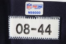 2009 Donald Strickland New York Jets Game Issued AFL Legacy Jersey (MEARS LOA & PSA/DNA)