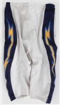 2009-10 Brandon Siler San Diego Chargers Game Worn Uniform Pants (MEARS LOA)