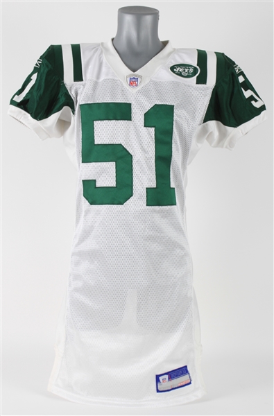2006 Jonathan Vilma New York Jets Road Jersey (MEARS LOA)