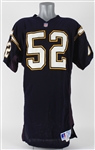 1990s DiBernardo #52 San Diego Chargers Home Jersey (MEARS LOA & PSA/DNA) 