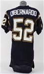 1990's DiBernardo #52 San Diego Chargers Home Jersey (MEARS LOA & PSA/DNA) 