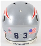 2011-12 Wes Welker New England Patriots Helmet (MEARS LOA)