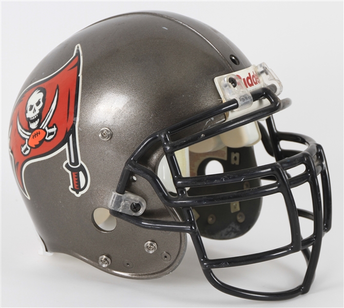 2001 Anthony McFarland Tampa Bay Buccaneers Game Worn Helmet (MEARS LOA)