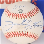 1995-99 Sammy Sosa Chicago Cubs Signed ONL Coleman Baseball w/ (2) 18 x 22 Tracercode Broadsisdes (JSA)