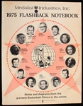 1975 Medalist Industries Flashback Notebook Dean Smith Al McGwire John Wooden Bobby Knight