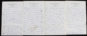 1930s Max Everitt Rosenbloom Hand Written Letter
