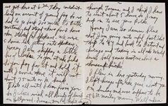 1930's Max Everitt Rosenbloom Hand Written Letter